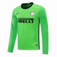 Inter Milan Goalkeeper Long Sleeve Shirt Green 2021