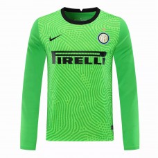 Inter Milan Goalkeeper Long Sleeve Shirt Green 2021