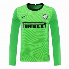 Inter Milan Goalkeeper Long Sleeve Shirt Green 2021
