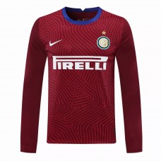 Inter Milan Goalkeeper Long Sleeve Jersey Red 2021