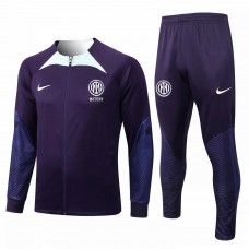 2022-23 Inter Milan Purple Training Presentation Soccer Tracksuit
