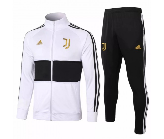 Juventus Presentation Football Tracksuit White Black 2020 2021