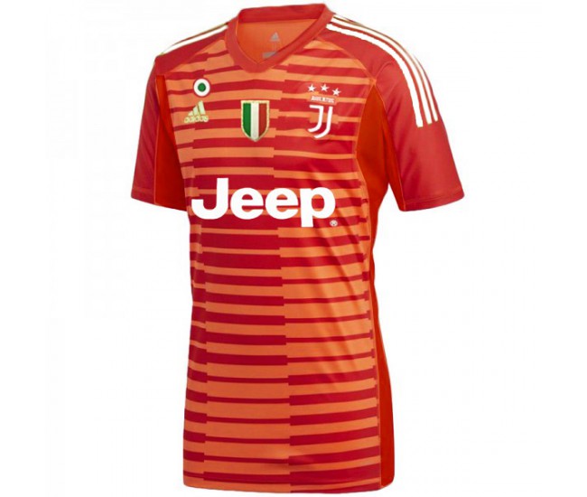 Juventus adidas 2018-2019 Red Goalkeeper Jersey