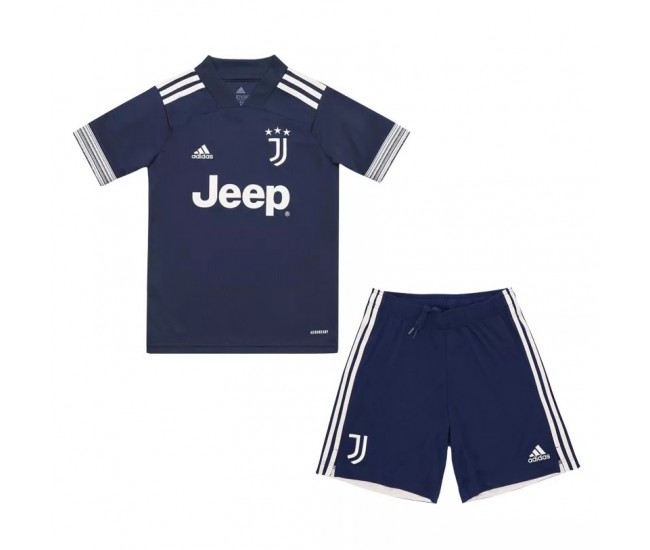 Juventus Away Football Kids Kit 2020 2021