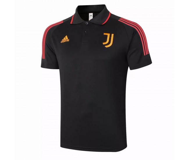 Juventus Black Polo Shirt 2021