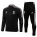 2021-22 Juventus Black Training Presentation Soccer Tracksuit