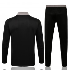 2021-22 Juventus Black Training Presentation Soccer Tracksuit