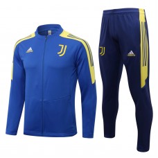 2021-22 Juventus Blue Training Presentation Soccer Tracksuit