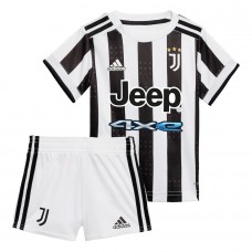 2021 2022 Juventus Home Kids Kit