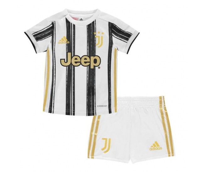 Juventus Home Kids Football Kit 2020 2021