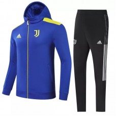 2021-22 Juventus Hooded Presentation Soccer Tracksuit