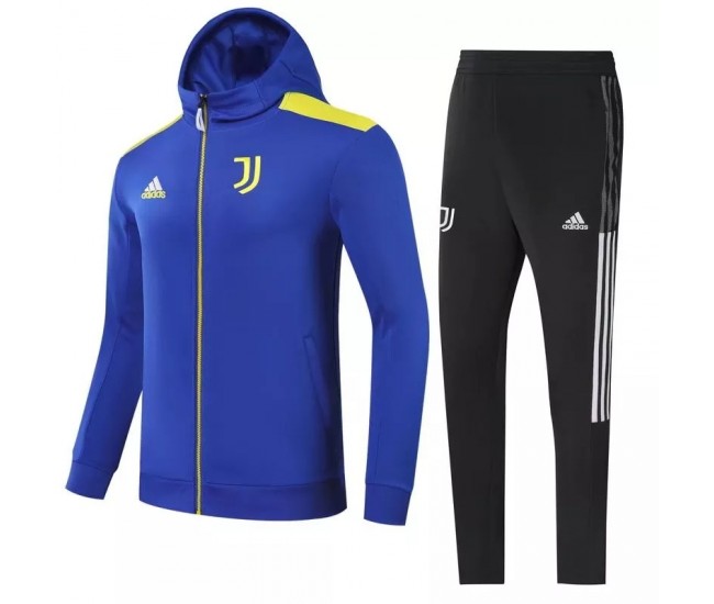 2021-22 Juventus Hooded Presentation Soccer Tracksuit