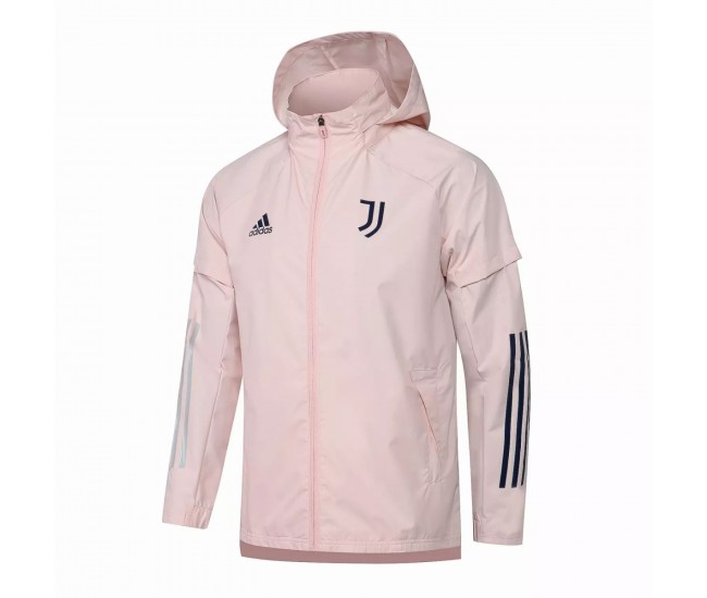 Juventus Pink Football Training Storm Jacket 2021