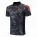 Juventus Polo Shirt UCL Black Texture 2021