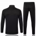 Juventus Presentation Football Black Tracksuit Black White 2021