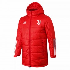 Juventus Red Winter Football Jacket 2021