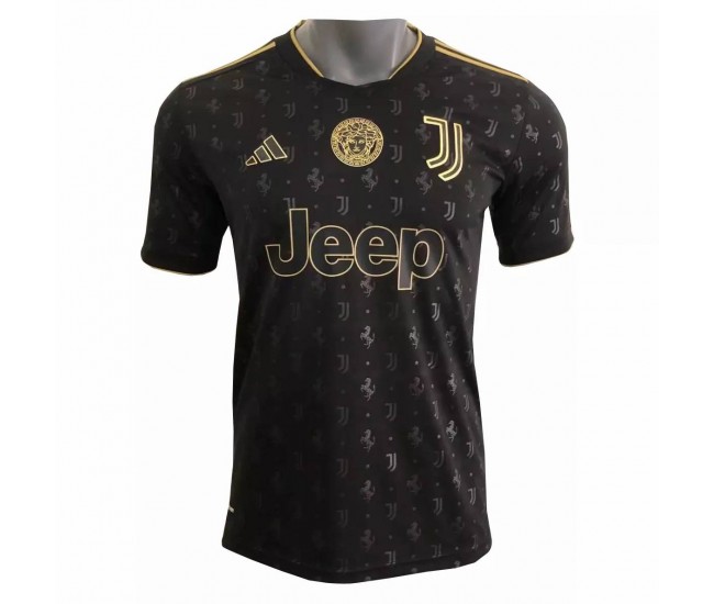 2022-23 Juventus x Versace Special Edition Jersey Black