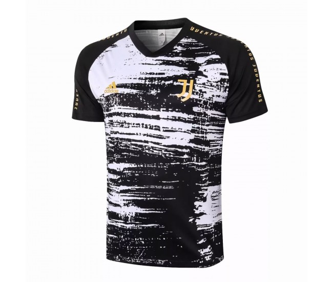 Juventus Training Shirt White Black 2021