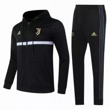 Juventus Training Presentation Football Tracksuit Black 2021