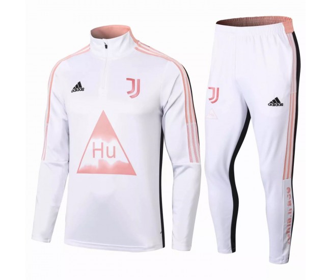 Juventus Training Football Tracksuit Human Race White 2021