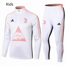 Juventus Training Football Tracksuit Human Race White Kids 2021