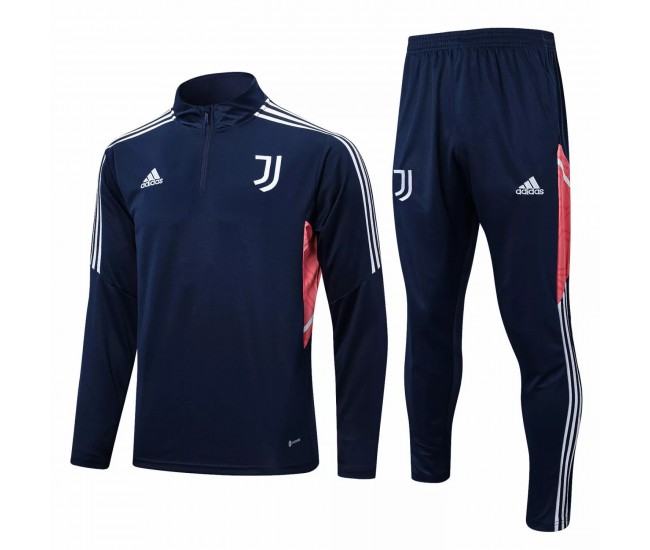 2022-23 Juventus Navy Training Technical Soccer Tracksuit