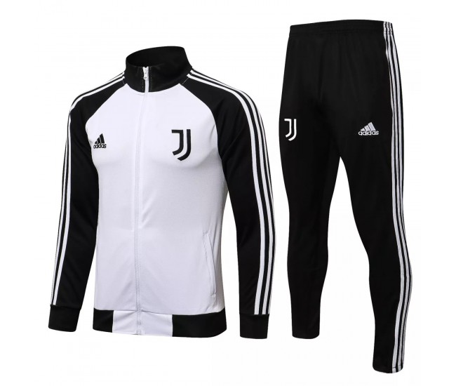 2021-22 Juventus White Training Presentation Soccer Tracksuit