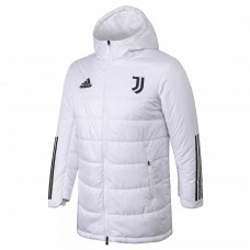 Juventus White Winter Football Jacket 2021