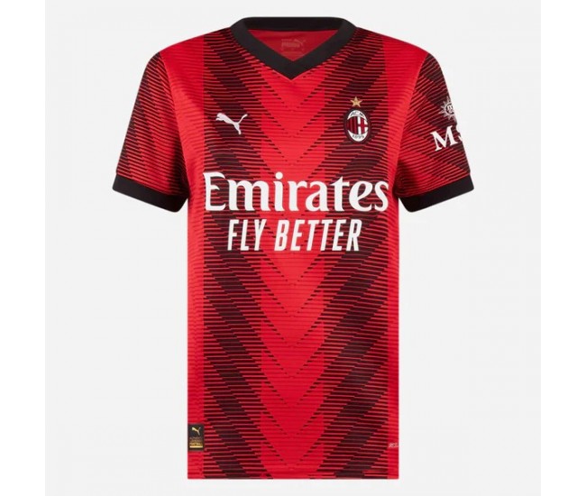 2023-24 AC Milan Womens Home Jersey