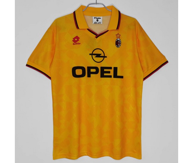 1995-1996 AC Milan Third Retro Jersey 