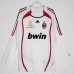 2006-2007 AC Milan Long Sleeve Away Retro Jersey 