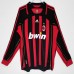  2006-2007 AC Milan Long Sleeve Home Retro Jersey