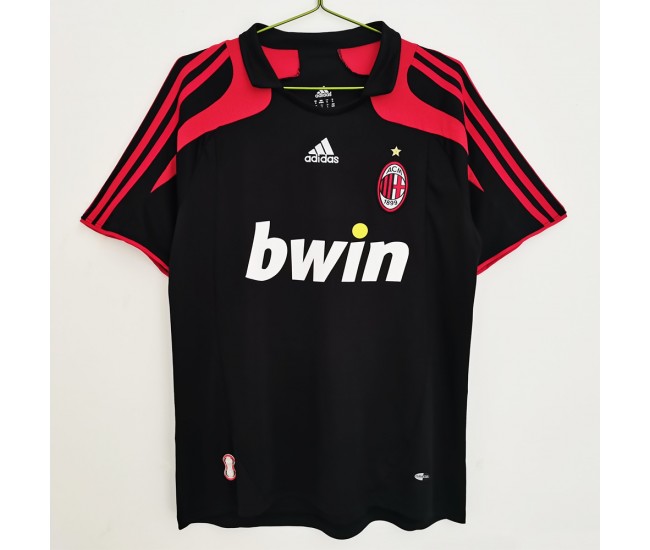 2007-2008 AC Milan Third Retro Jersey 