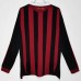 2009-2010 AC Milan Long Sleeve Home Retro Jersey 