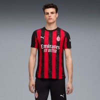 25-26 AC Milan Mens Home Authentic Soccer Jersey