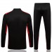 2021-22 AC Milan Black Training Technical Soccer Tracksuit