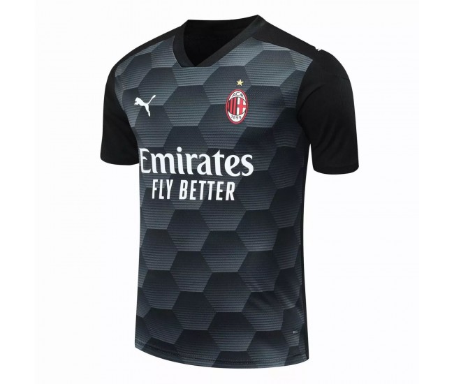 AC Milan Goalkeeper Shirt Black 2021