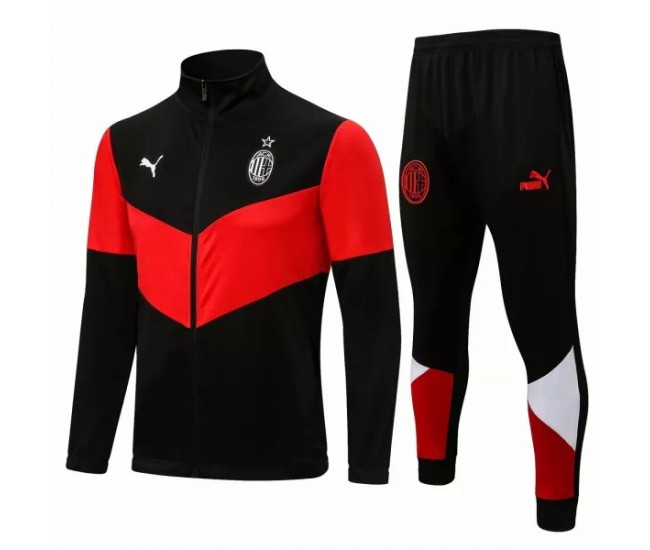 2021-22 AC Milan Training Presentation Soccer Tracksuit