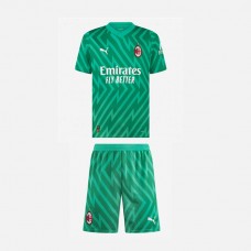 23-24 AC Milan Kids Goalkeeper Home Kit