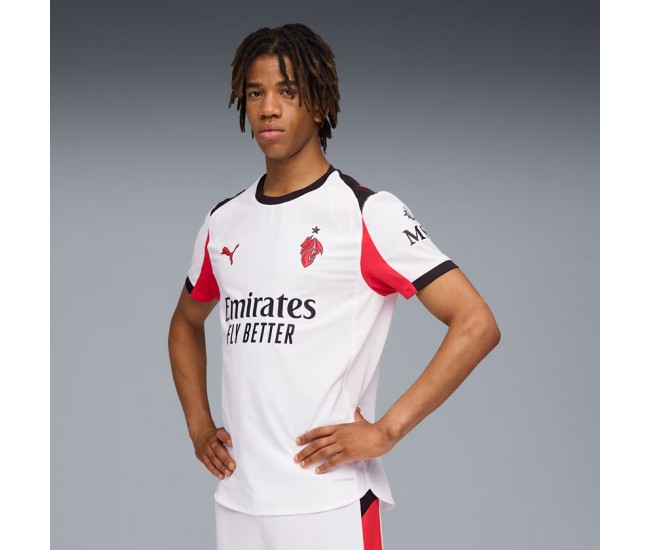 25-26 AC Milan Mens Away Authentic Soccer Jersey 