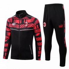 AC Milan Red Training Presentation Soccer Tracksuit 2022-23