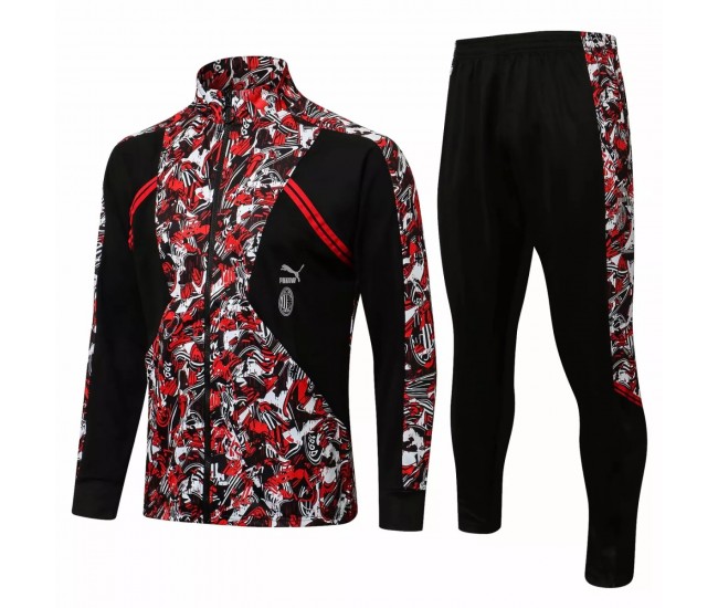 2021-22 AC Milan Soccer Training Iconic Fans Presentation Tracksuit