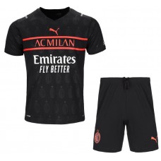 2021-22 AC Milan Third Kids Kit