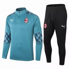 AC Milan Technical Training Football Tracksuit Green 2021