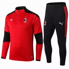 AC Milan Technical Training Football Tracksuit Red 2021