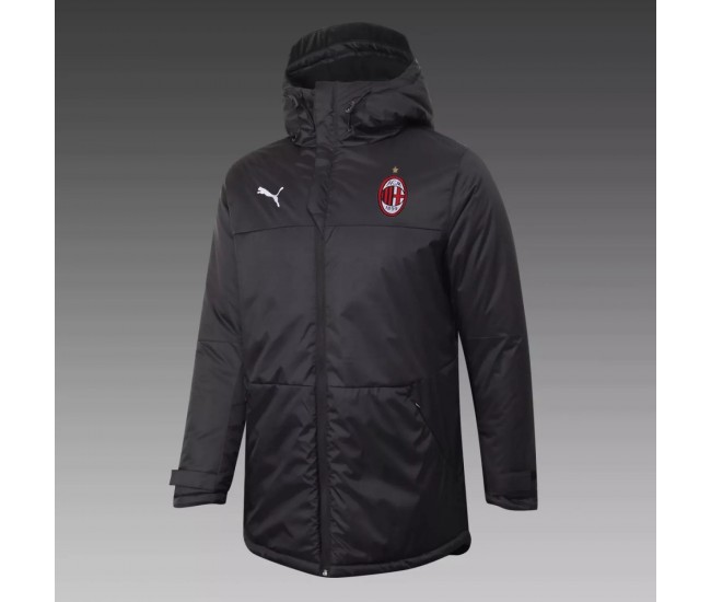 AC Milan Training Football Winter Jacket Black 2021