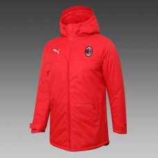 AC Milan Training Football Winter Jacket Red 2021
