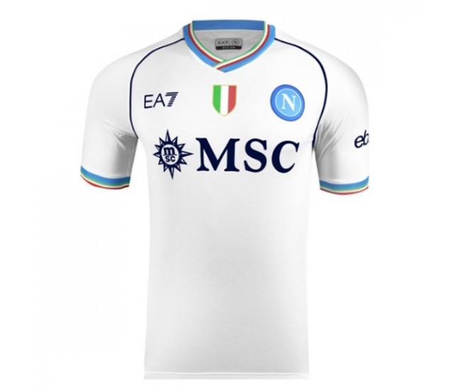2023-24 SSC Napoli Europe Mens Away Jersey