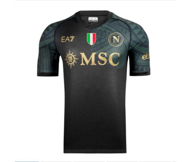 2023-24 SSC Napoli Europe Mens Third Jersey