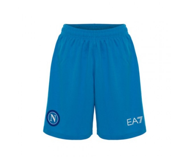 2023-24 SSC Napoli Mens Sky Blue Shorts
